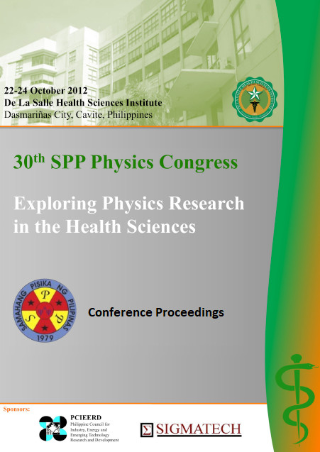 SPP 2012 Conference Proceedings cover